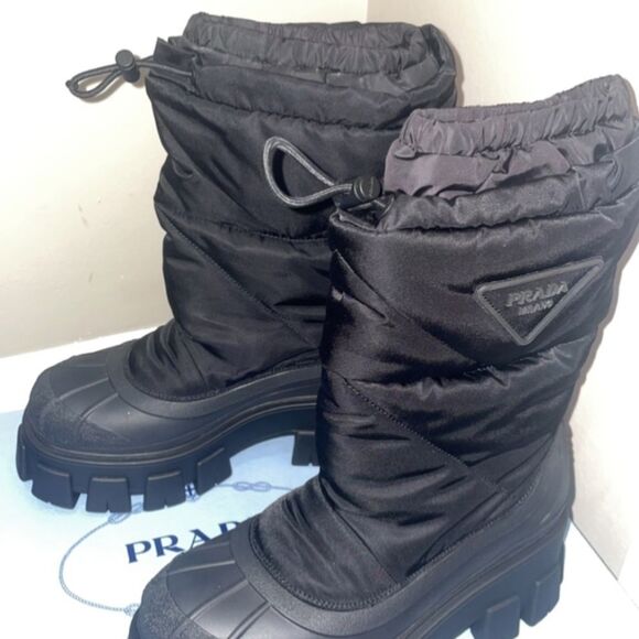 Monolith Nylon Prada Boots - Picture 6 of 7